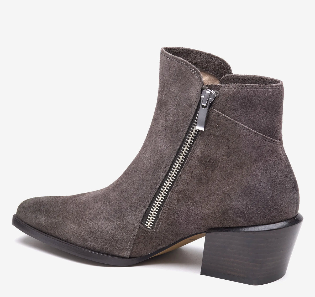 Dark Gray Suede
