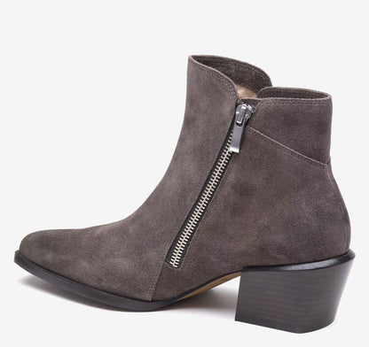 Dark Gray Suede