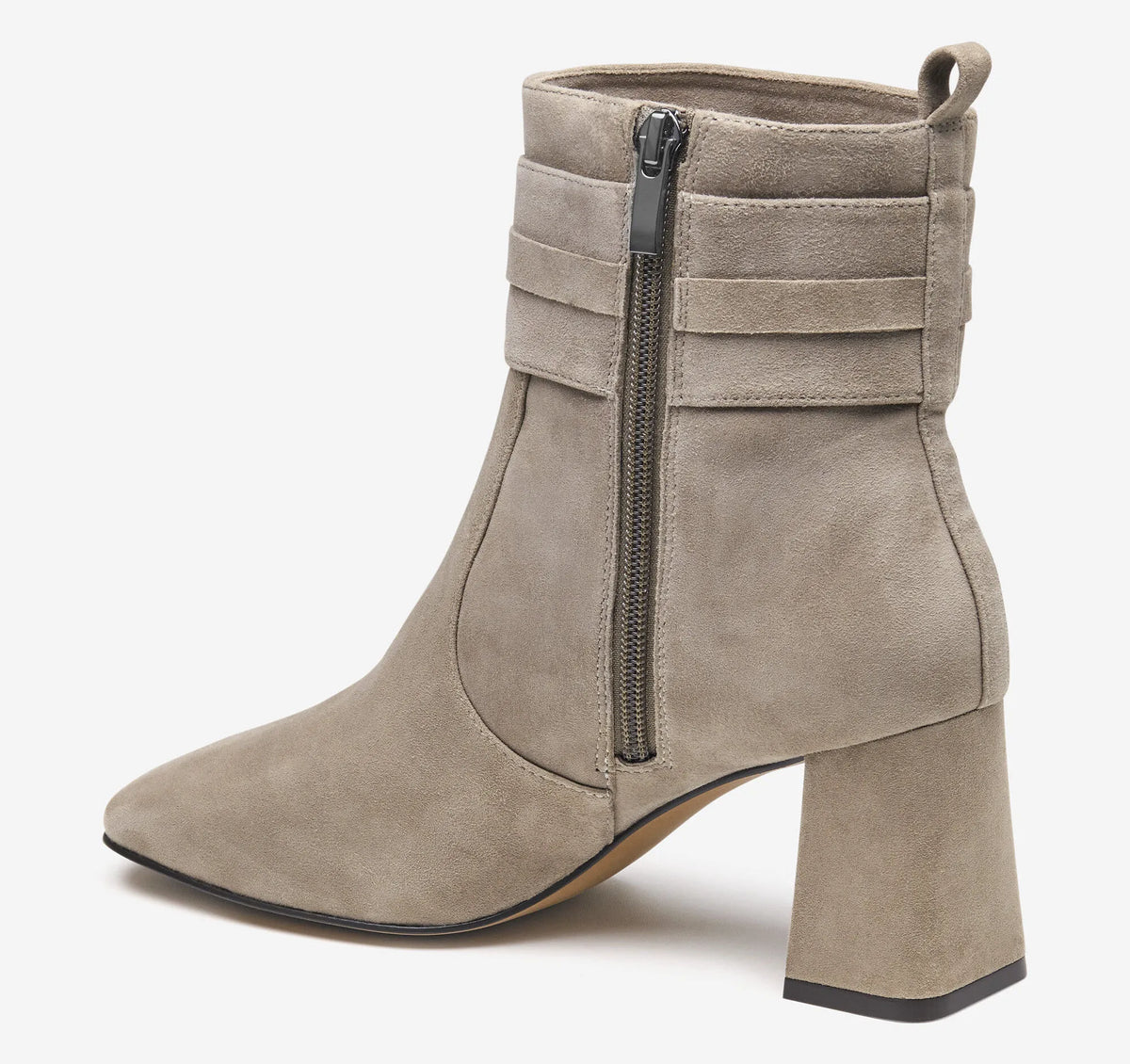 Taupe Kid Suede