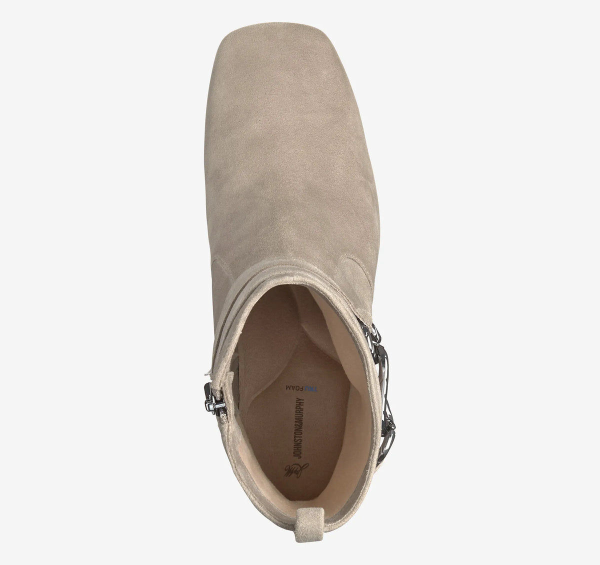 Taupe Kid Suede