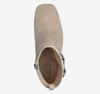 Taupe Kid Suede