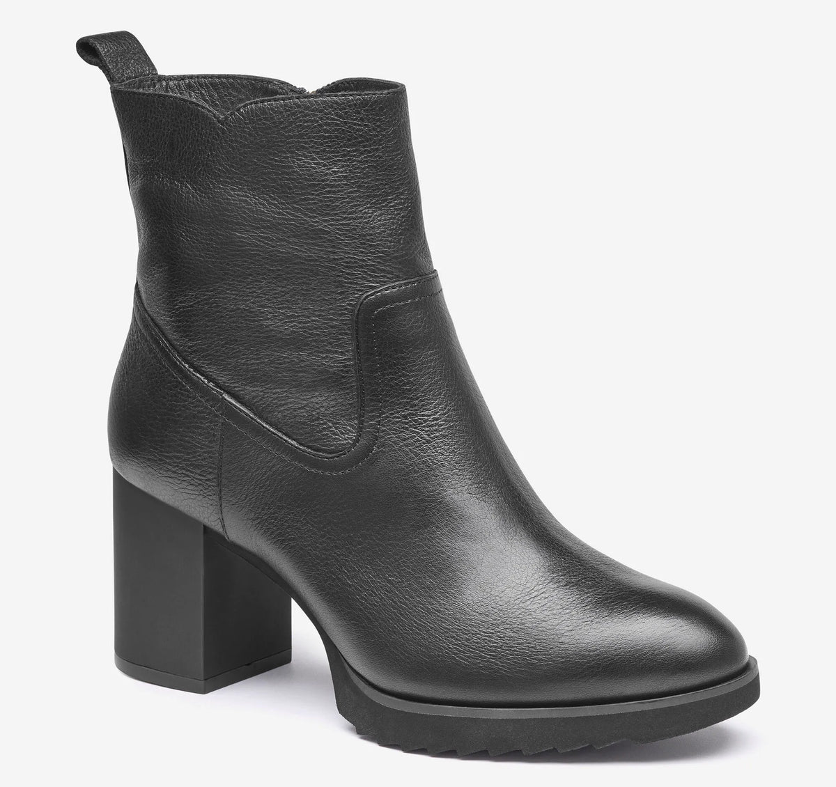 Black Waterproof Calfskin