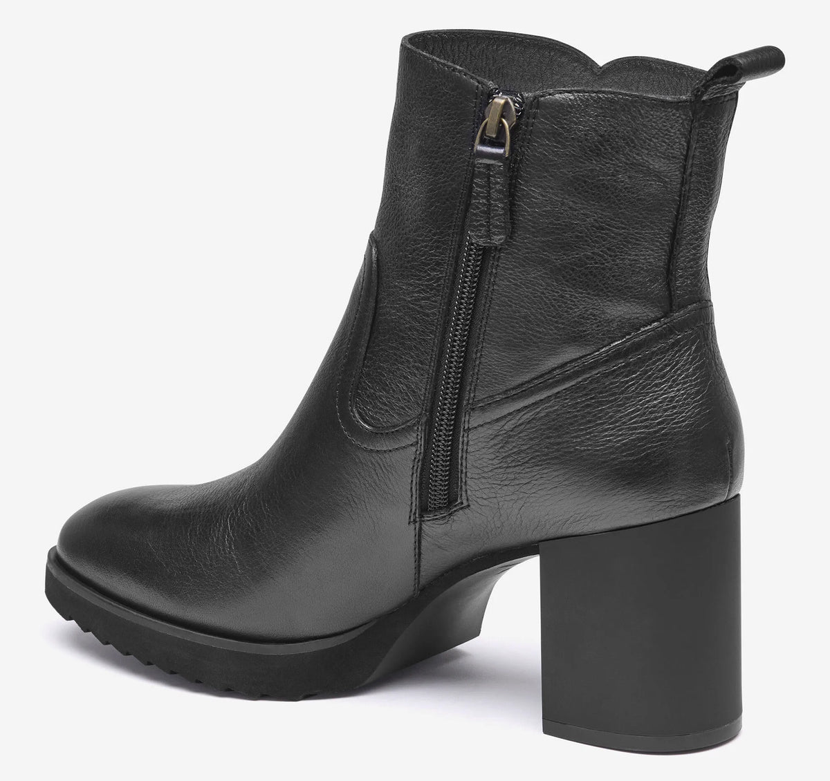 Black Waterproof Calfskin